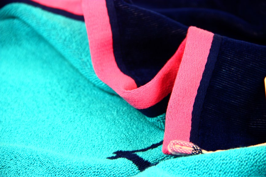 Рушник пляжний Maisonette Dream 70*130 блакитний 400 г/м2 - фото 23126