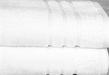 Рушник махр Maisonette Micro Touch 50*100 білий 500 г/м2 - фото 27095