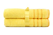 Набір рушників Rubin Stripe жовтий 70*130 2шт.460г/м2 - фото 30024