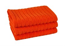 Рушник для ніг Maisonette Rainbow 60*60 помаранчевий 850г/м2 - фото 30285