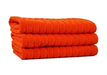 Рушник для ніг Maisonette Rainbow 60*60 помаранчевий 850г/м2 - фото 30287