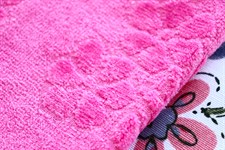 Набір для кухні IzziHome FLOWERS Фартух + Рушник махр.30*50 рожевий 350 г/м2 - фото 36835