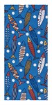 Рушник пляжний Maisonette Rainbow Fisch 75*150 340 г/м2