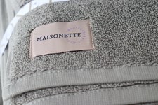Набір рушників Maisonette Elegance 76*147 т. сірий 700г/м2 2шт. - фото 37192