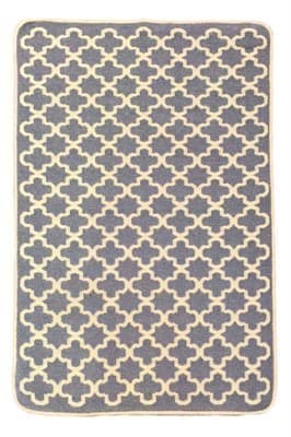 Набір килимків SOLO 40*60+60*90 KREM GRI GEOMETRI - фото 6909