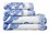 Рушник махровий Maisonette Lora 50*100 блакитний 450 г/м2 - фото 16340