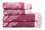 Рушник махровий Maisonette Lora 50*100 т.рожевий 450 г/м2 - фото 16363