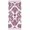 Рушник махровий Maisonette Lora 50*100 т.рожевий 450 г/м2 - фото 16367