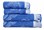 Рушник махровий Maisonette Lora 70*140 блакитний 450 г/м2 - фото 16380
