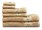 Рушник махровий Maisonette Bamboo 76*152 бежевий 500 г/м2 - фото 22637