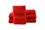 Рушник RAINBOW Kirmizi 70х140 червоний 500г/м2 - фото 23213