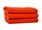 Рушник для ніг Maisonette Rainbow 60*60 помаранчевий 850г/м2 - фото 23842