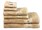 Рушник махровий Maisonette Bamboo 50*100 бежевий 500 г/м2 - фото 23973