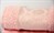 Рушник махровий Osman 50*90 рожевий 450г/м2 - фото 33624