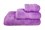 Набір рушників RAINBOW Lila фіолетовий 30*50+50*90+70*140 (3шт.) 500г/м2 - фото 34771