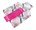 Набір для кухні IzziHome ECLECTIC Фартух + Рушник махр.30*50 рожевий 350 г/м2 - фото 36792