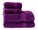 Рушник махр Maisonette Loft 33*33 фіолетовий 650 г/м2 - фото 37302